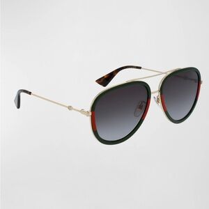 Aviator metal sunglasses